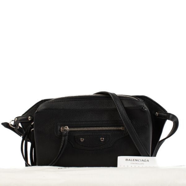 Balenciaga Black Papier Belt Bag