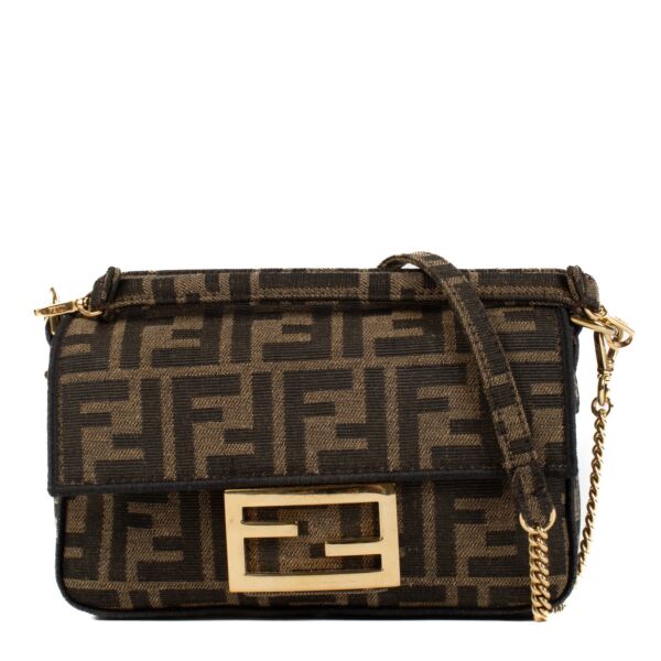Fendi FF Baguette Mini Bag for the best price at Labellov secondhand luxury in Antwerp, Brussels, Knokke