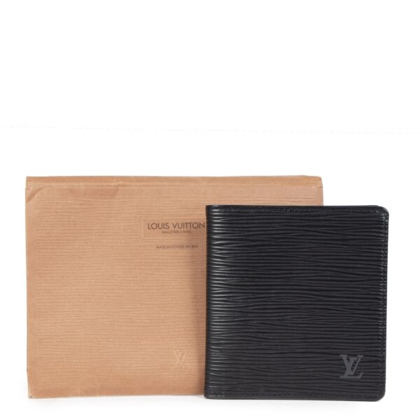 Louis Vuitton Black Epi Leather Wallet