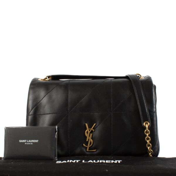 Saint Laurent Black Jaimy 4.3 Small Crossbody Bag