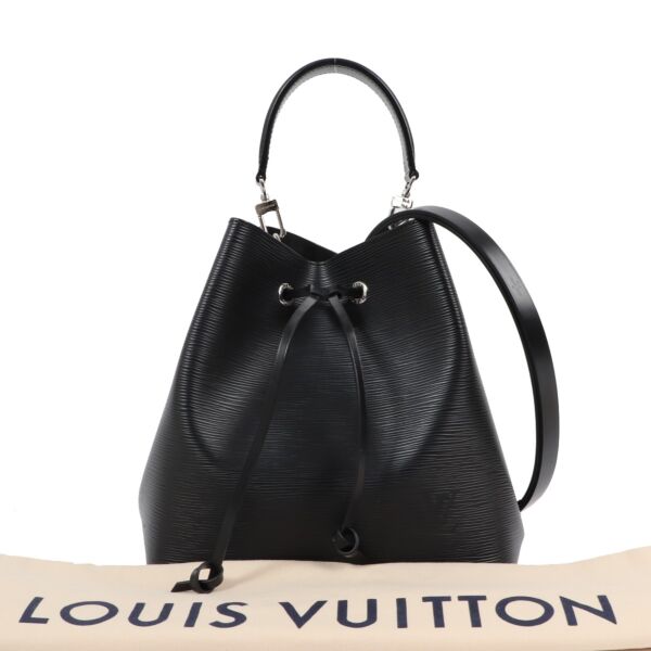 Louis Vuitton Black Epi Leather Néonoé MM Bag