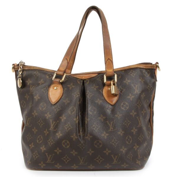 Authentieke tweedehands Louis Vuitton Monogram Palermo Shoulder Bag aan de juiste prijs veilig online winkelen LabelLOV webshop luxe merken LabelLOV Antwerpen België