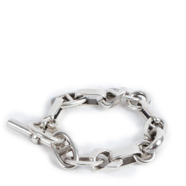 Hermès Chaine d'Ancre Limited Edition Sterling Silver Bracelet