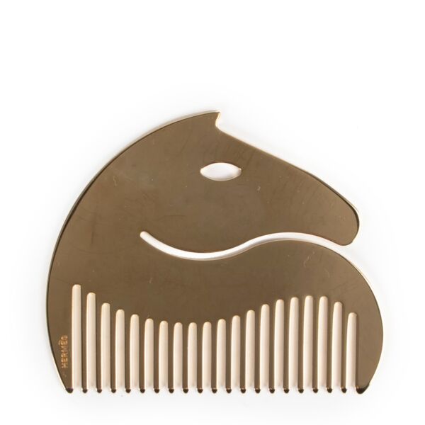 Hermès Gold Horse Shaped Comb
100% authentic piece. Buy here safely!