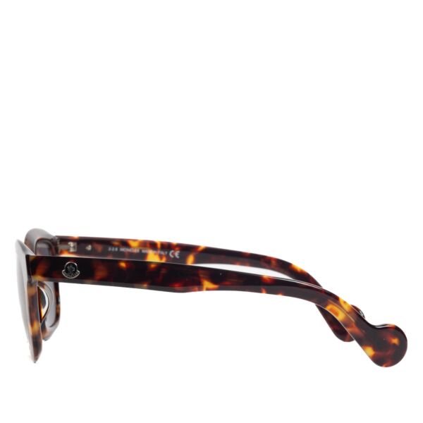 Moncler Dark Havana/Smoke ML0009 Sunglasses