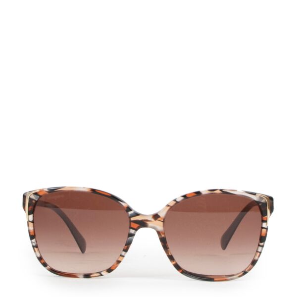 Prada Havana PR 01OS Conceptual Sunglasses