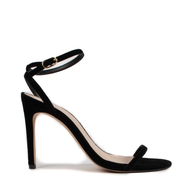 shop 100% authentic second hand Stuart Weitzman Black Sandals - Size 37 on Labellov.com