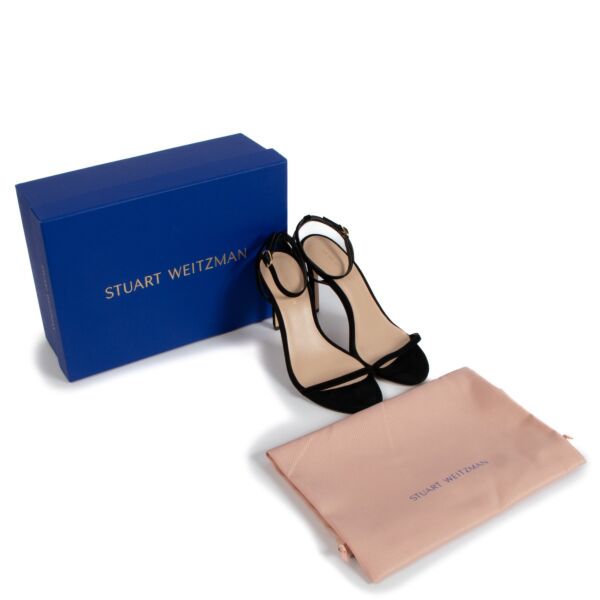 Stuart Weitzman Black Sandals - Size 37