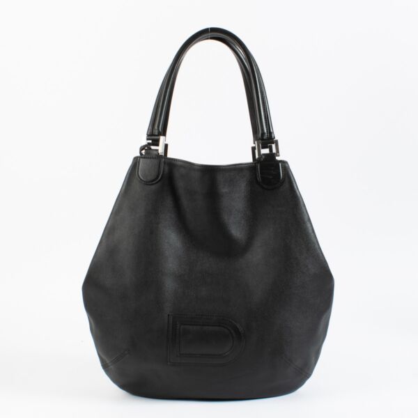 Delvaux Black Louise Cabas Bag