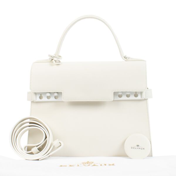 Delvaux Ivory Calf Souple Tempête MM
