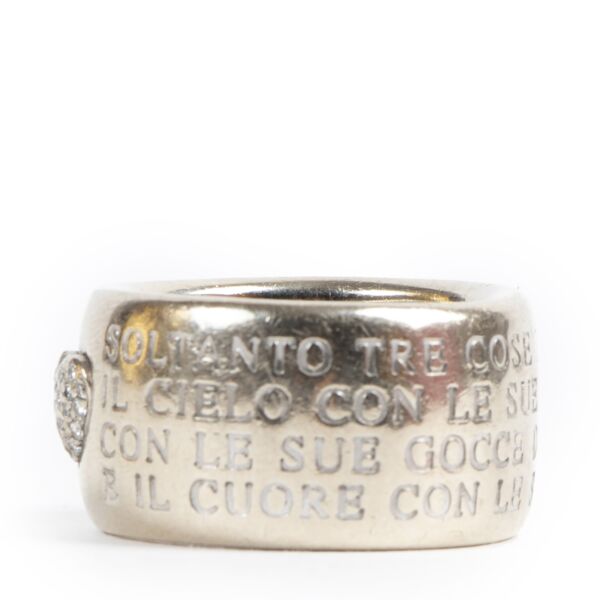 Pasquale Bruni Silver 'Amor' Ring 