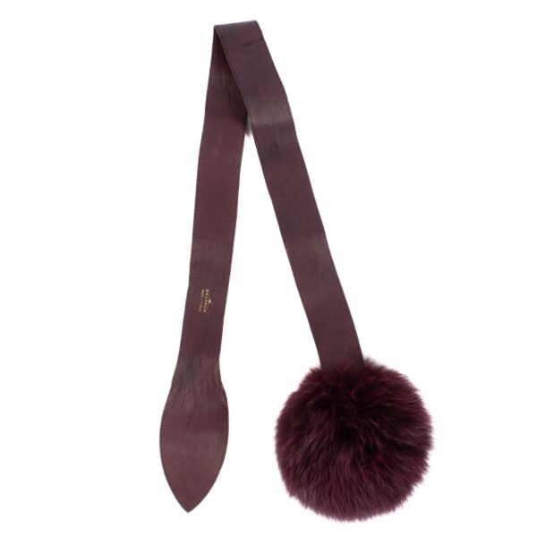 Shop 100% authentic secondhand Delvaux Purple Fur Handle Ribbon on Labellov.com
