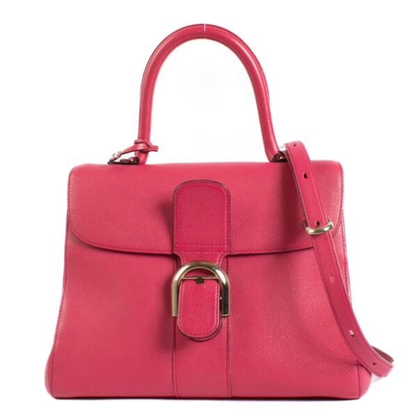 Delvaux Pink Leather Brillant MM
