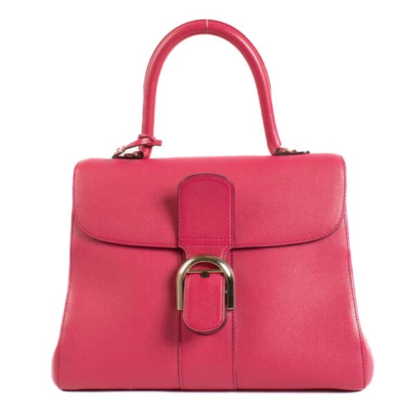 shop 100% authentic second hand Delvaux Pink Leather Brillant MM on Labellov.com