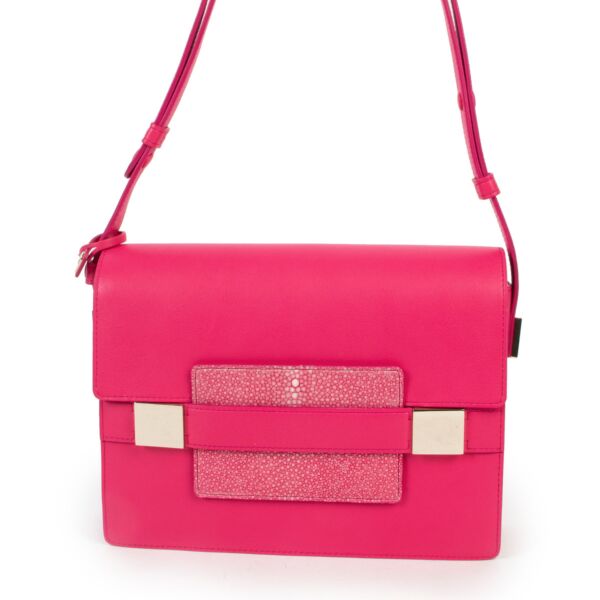 Delvaux Madame Rose Indien Polo & Galuchat