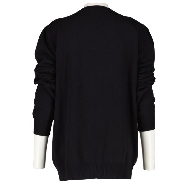 Hermès Black Christmas Sweater - size L