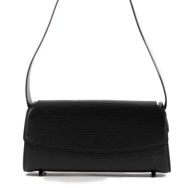 Louis Vuitton Nocturne Epi Black Shoulder Bag