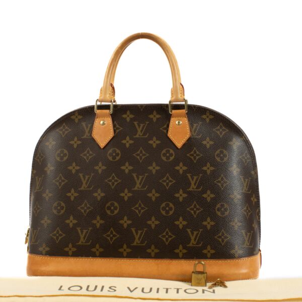 Louis Vuitton Monogram Alma MM Top Handle Bag