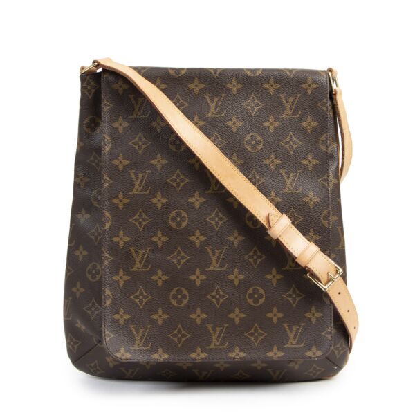 Authentic second-hand vintage Louis Vuitton Monogram Musette Crossbody Bag buy online webshop LabelLOV