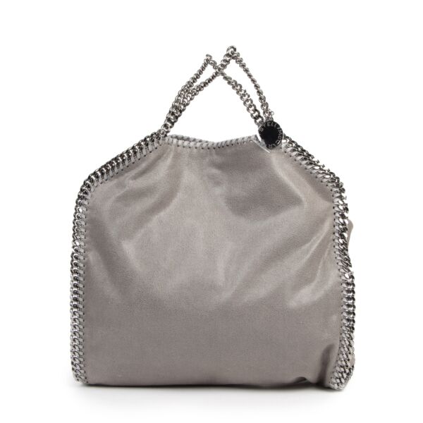 Authentic secondhand Stella McCartney Grey Falabella Shoulder Bag designer bags fashion luxury vintage webshop safe secure online shopping high end brands