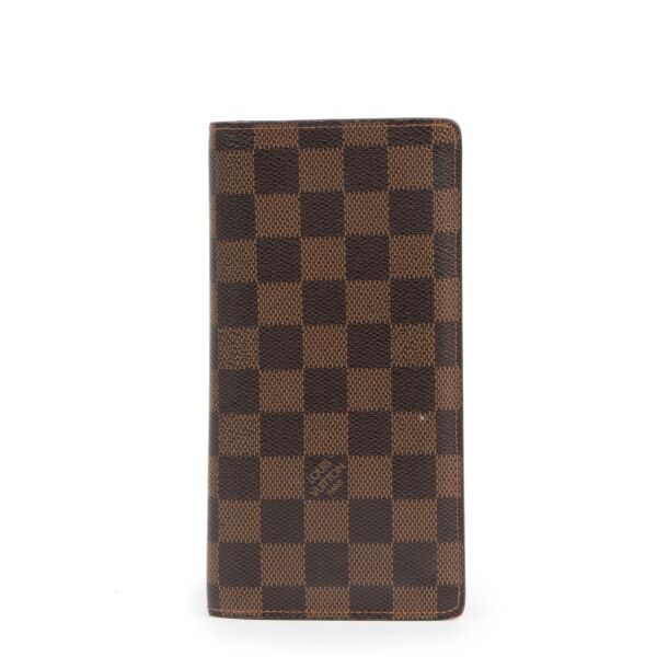 Louis Vuitton Damier Ebene Brazza Wallet for the best price at Labellov
