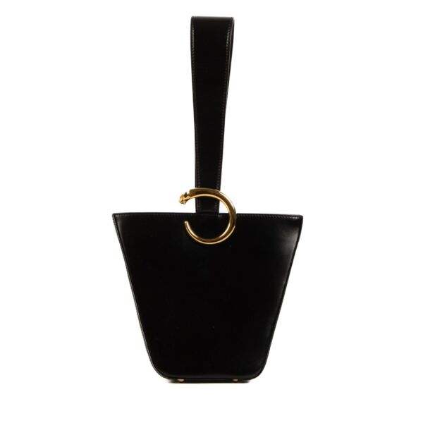 Shop 100% authentic second-hand Cartier Vintage Panthère Box Leather Top Handle Bag on Labellov.com