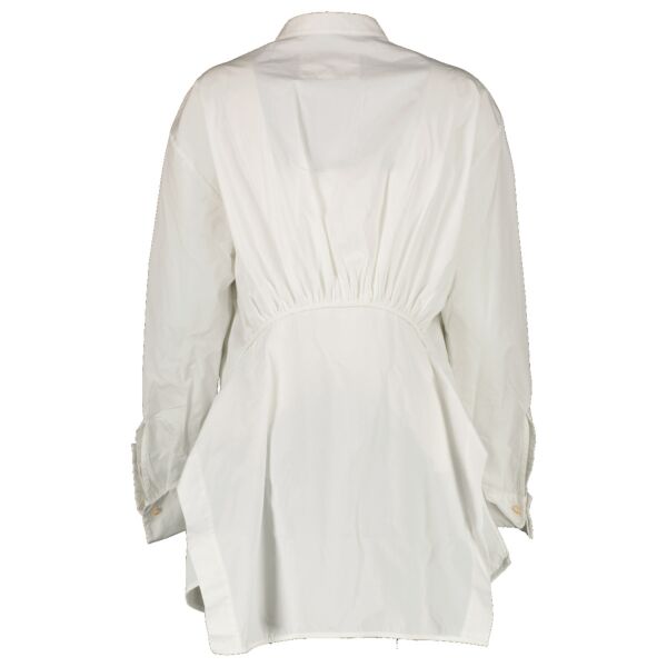 Jil Sander White Cotton Blouse - FR36