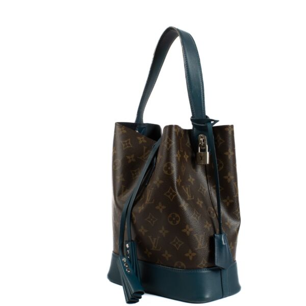 Louis Vuitton Blue/Monogram NN14 Idole GM Bucket Bag