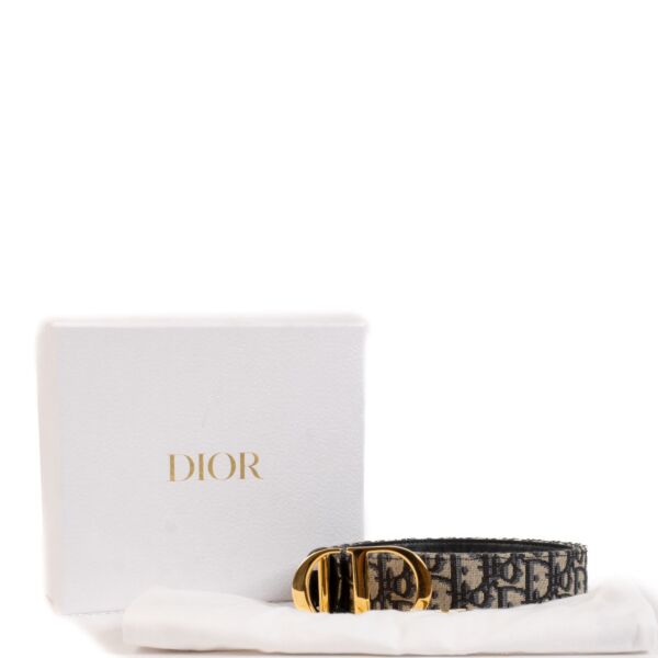 Christian Dior Oblique 30 Montaigne Reversible Belt - Size 90
