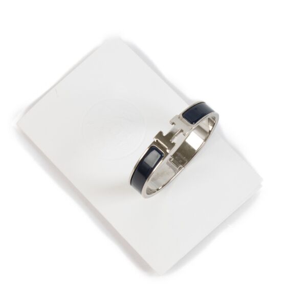 Hermès Ultramarine Clic H Bracelet