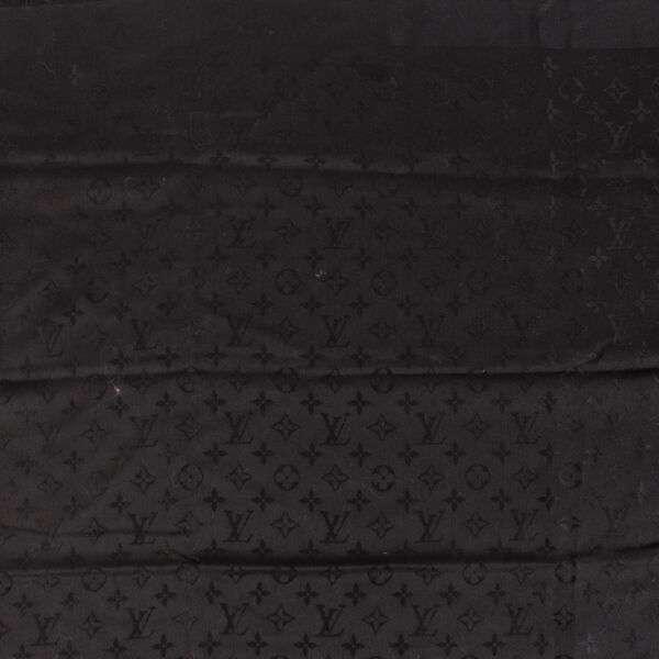 Louis Vuitton Black Monogram Classic Shawl