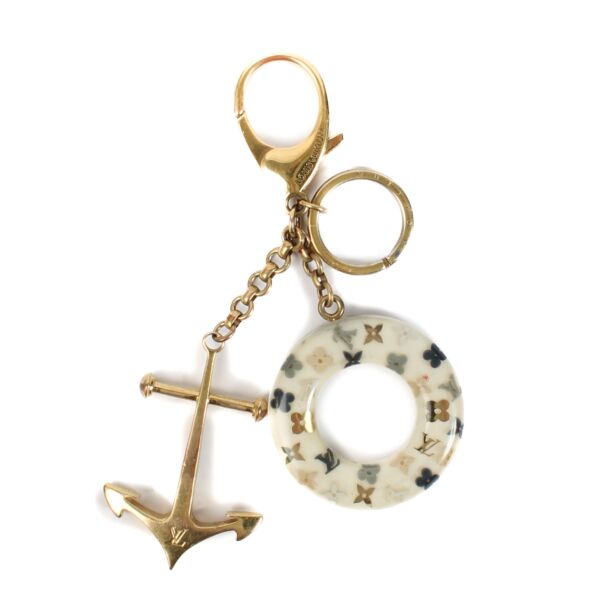 Louis Vuitton Gold Marina Float Key Charm