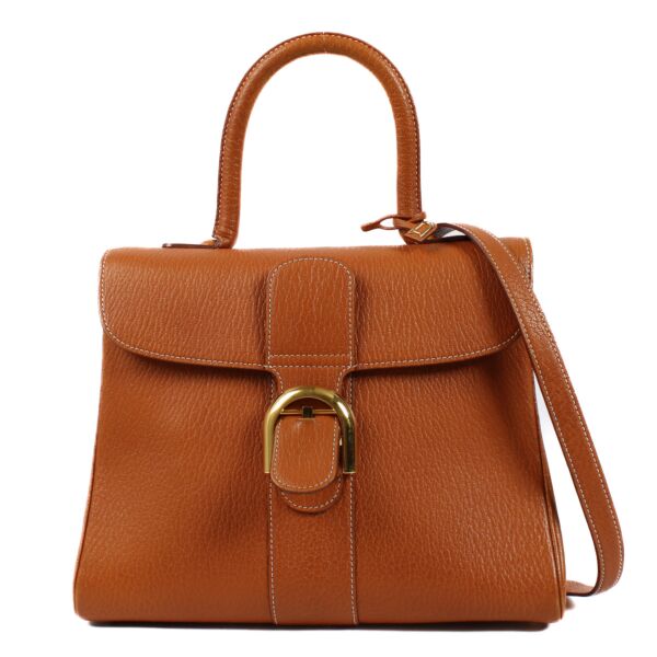 Delvaux Cognac Criket Brillant MM + Strap