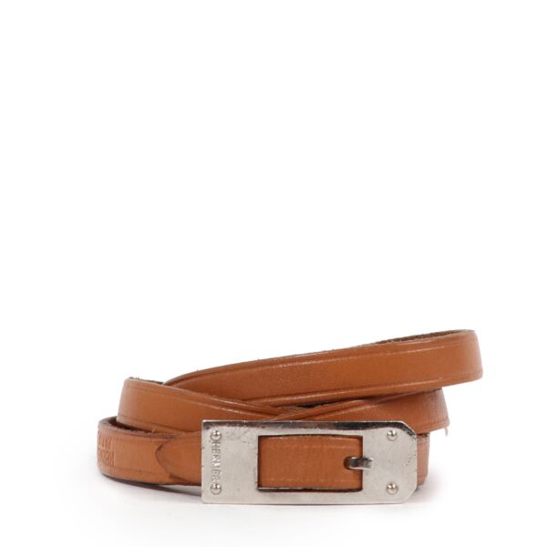 Hermes Style  Matte Alligator Leather Belt (SPECIAL ORDER) - J.W.