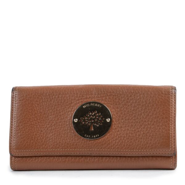 Mulberry Camel Bayswater Wallet