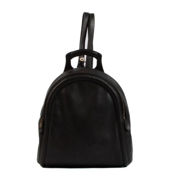 Shop 100% authentic second-hand Delvaux Brown Backpack on Labellov.com