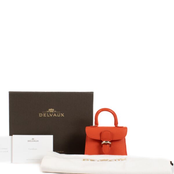 Delvaux Piment Polo Brillant Bag Charm