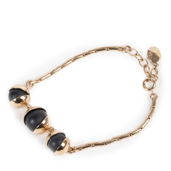 Dior Black Pearl Bracelet