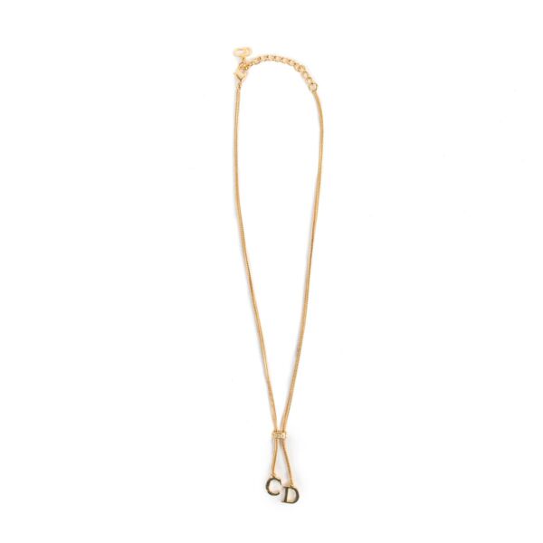 Christian Dior Gold Necklace