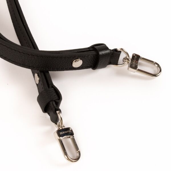 Louis Vuitton Black NeoNoé Bag Strap