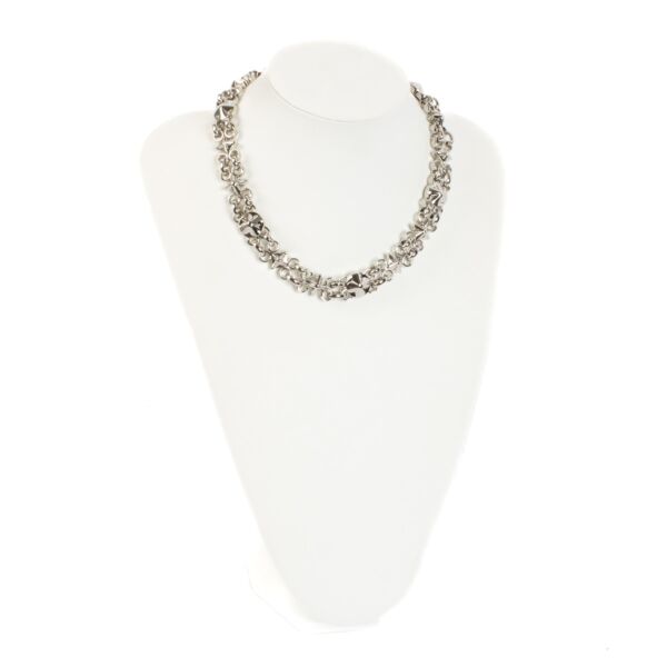Louis Vuitton Silver My Flower Necklace