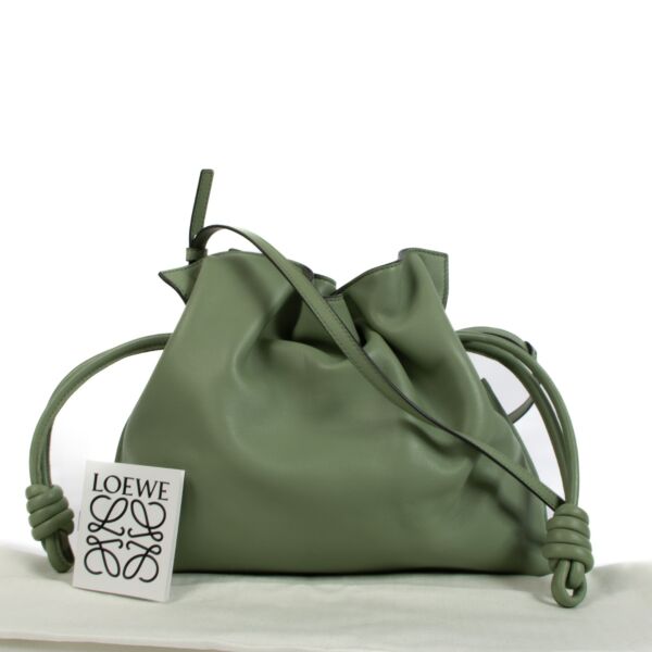 Loewe Rosemary Nappa Flamenco Clutch Bag