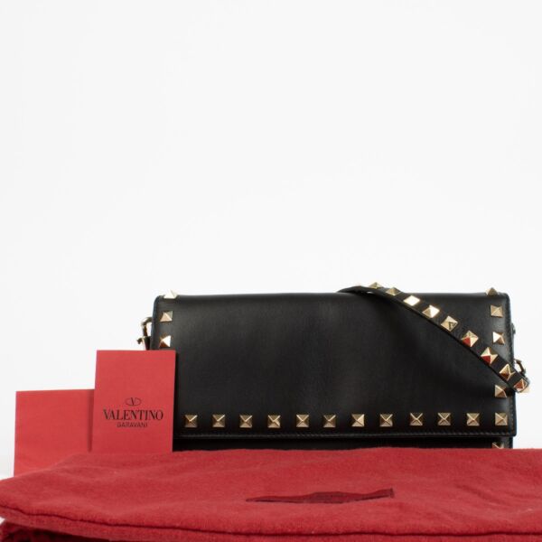 Valentino Garavani Black Wallet with Strap