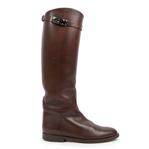Hermès Brown Jumping Boots