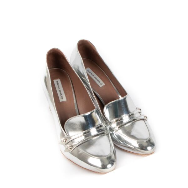 Tabitha Simmons Silver Pumps - Size 37.5