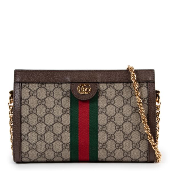 Gucci Monogram Ophidia GG Small Crossbody Bag  