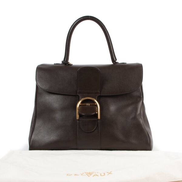 Delvaux Midnight Grained Rodeo Calfskin Brillant PM