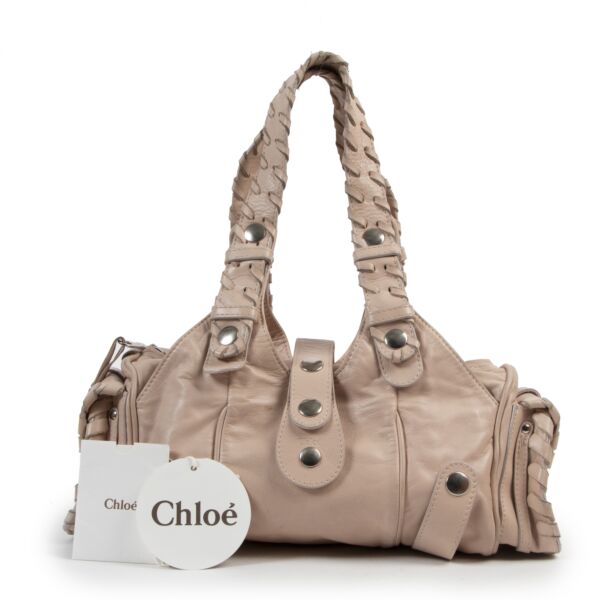 Chloé Silverado Pink Leather Shoulder Bag