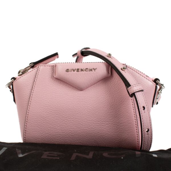 Givenchy Pink Antigona Nano Crossbody Bag