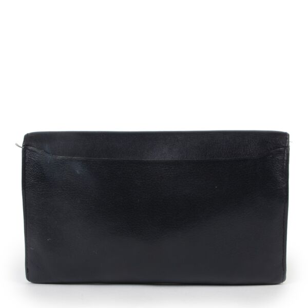 Delvaux Blue Leather Wallet